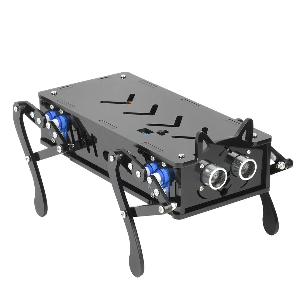 Four-Legged Robot Dog Bionic Intelligent Programming Development Robot Remote Control Robot Dog Electronic Pet Diy Kit